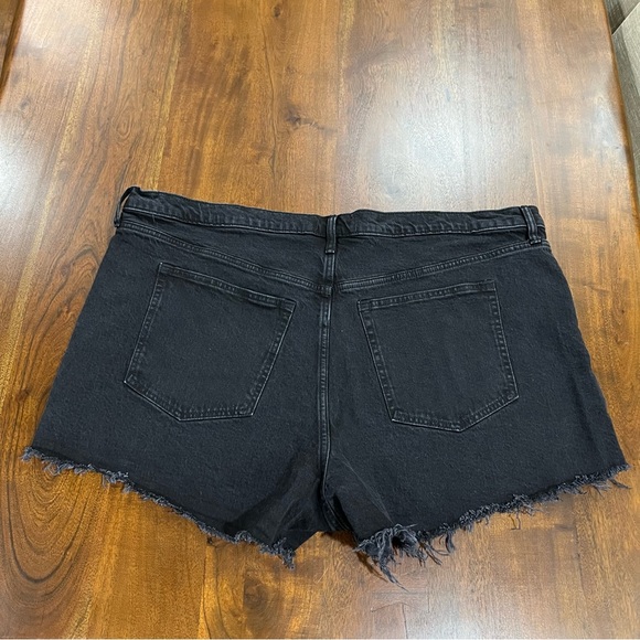 Abercrombie & Fitch The 90s Relaxed Cutoff High Rise Shorts Size 22 - Picture 4 of 9